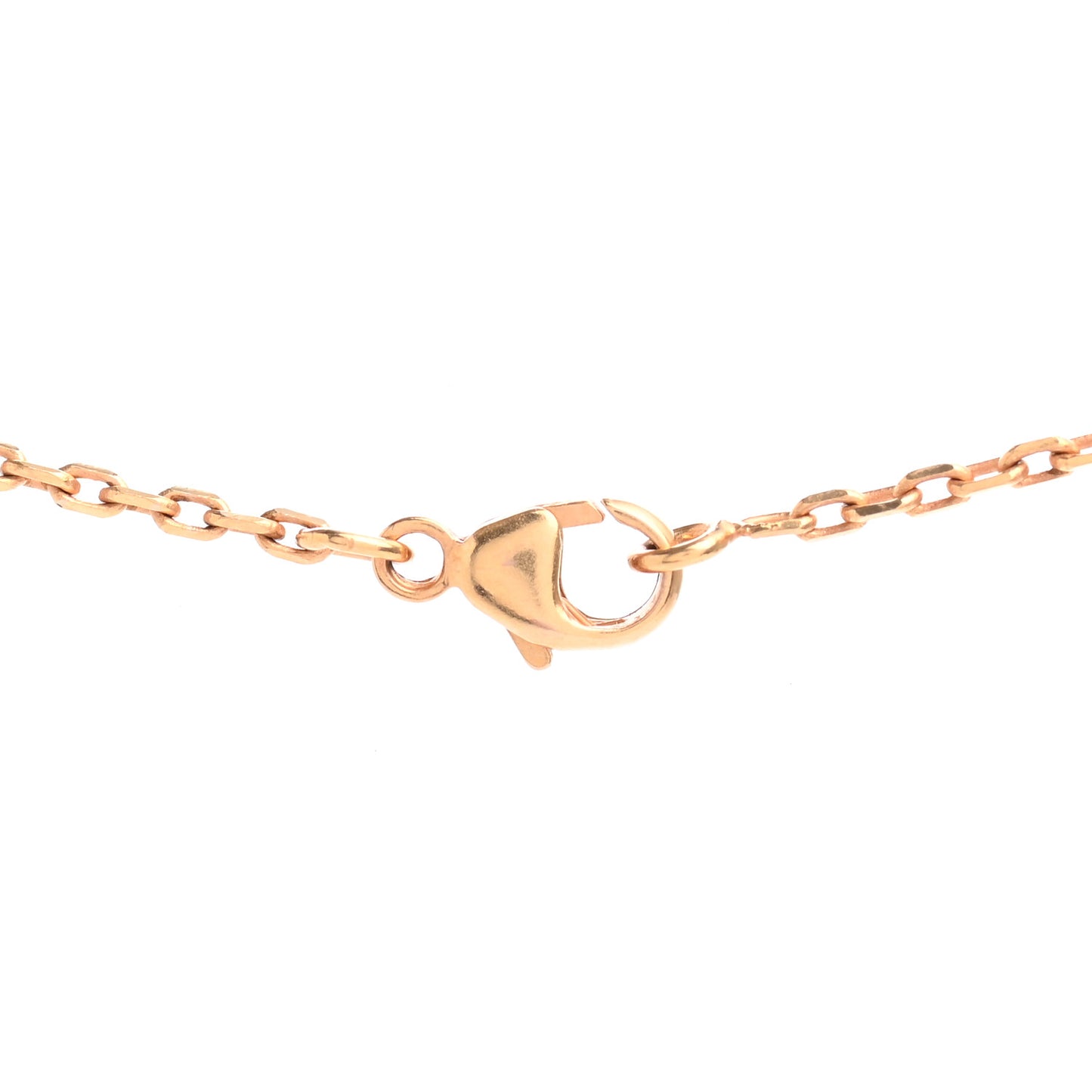 Lacquered Gold Mini Pop H Pendant Necklace Black