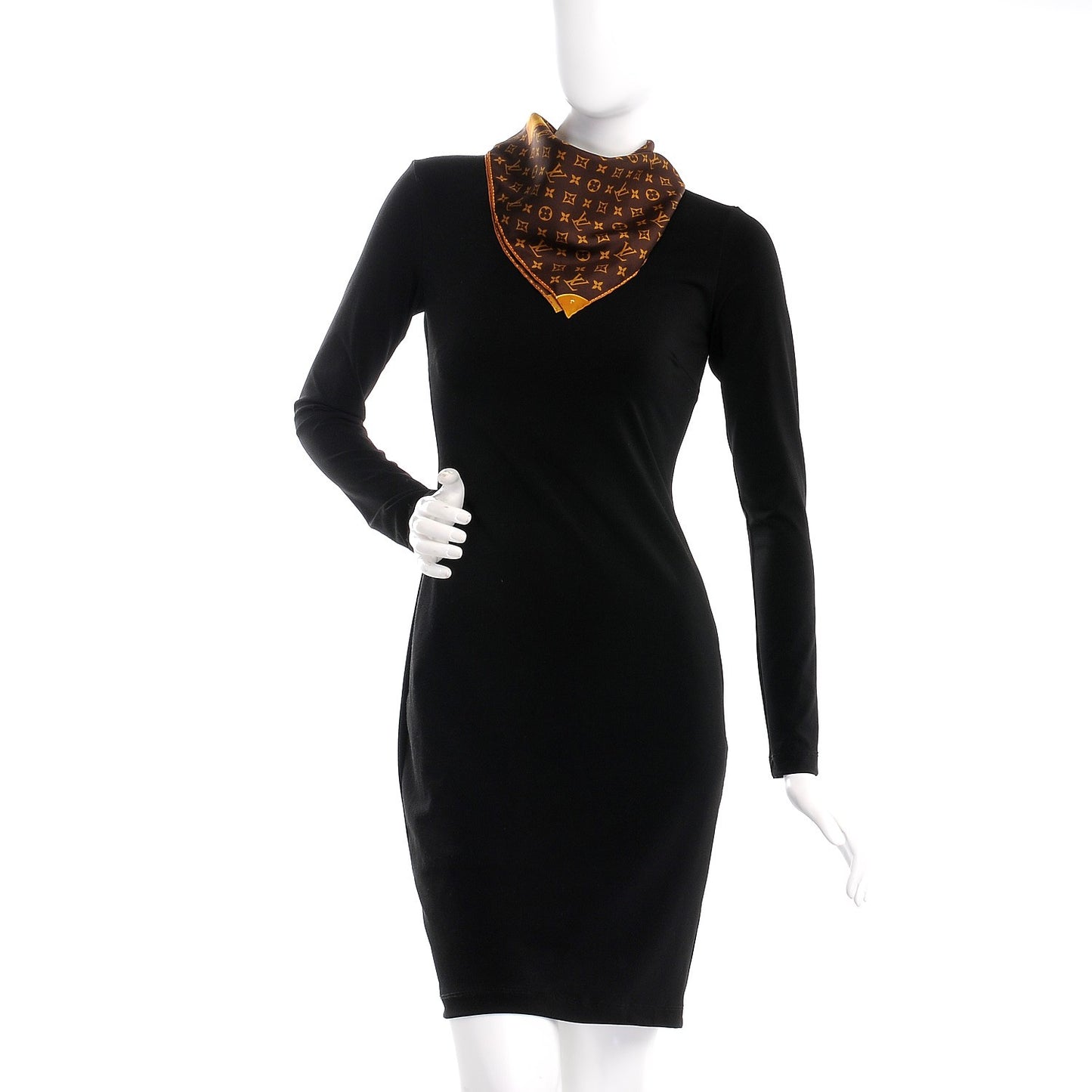 Silk Monogram Classic Square Scarf