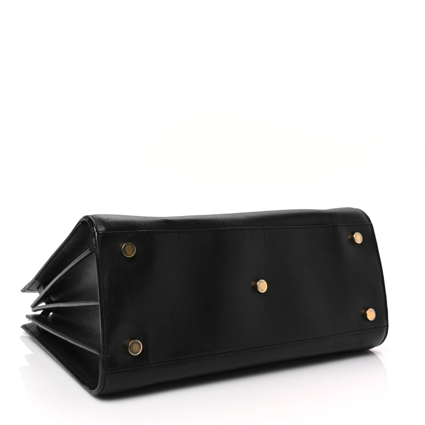 Grained Calfskin Small Sac De Jour Black