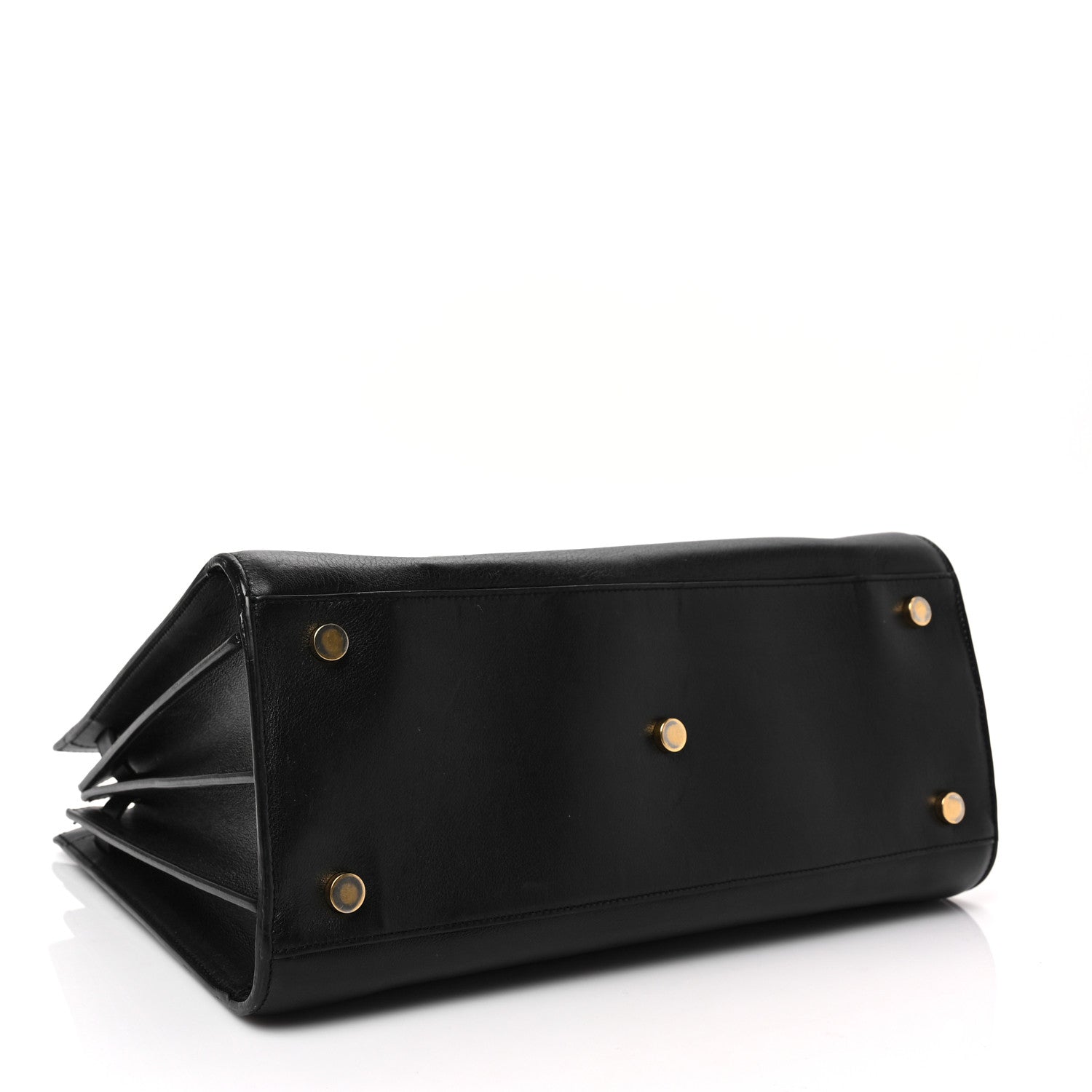 Saint Laurent Grained Calfskin Small Sac De Jour Black 4 of 12