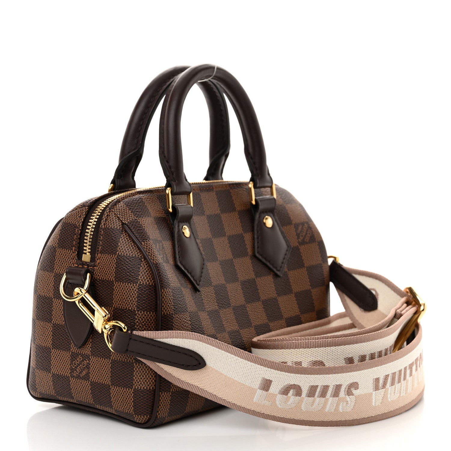 Louis Vuitton Damier Ebene Speedy Bandouliere 20 3 of 10