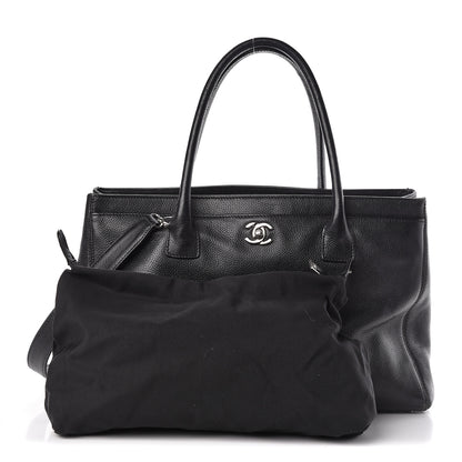 Chanel Calfskin Cerf Executive Shopper Tote Black 3 of 18