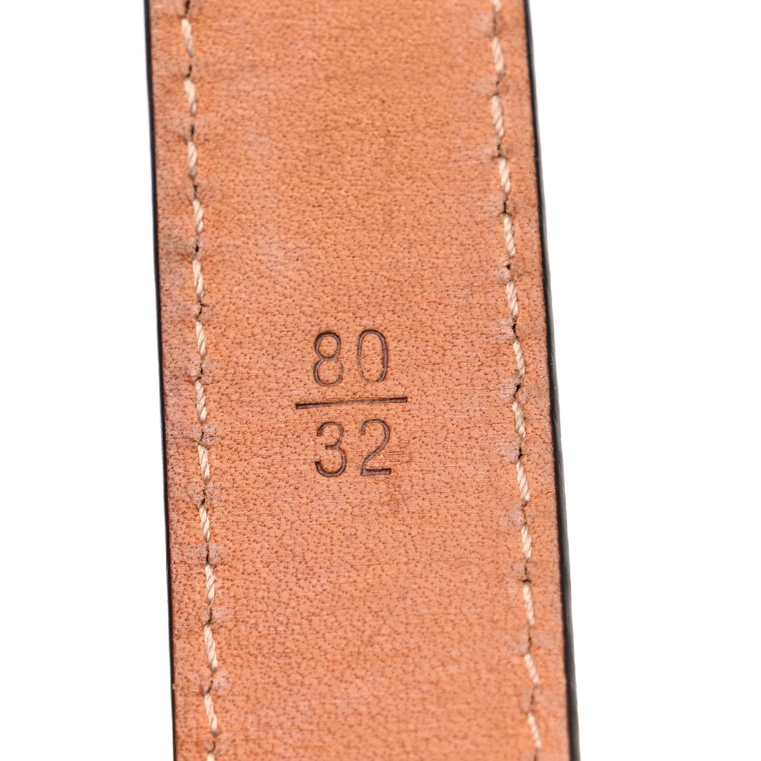 Louis Vuitton Calfskin Monogram 20mm LV Iconic Reversible Belt 80 32 6 of 7