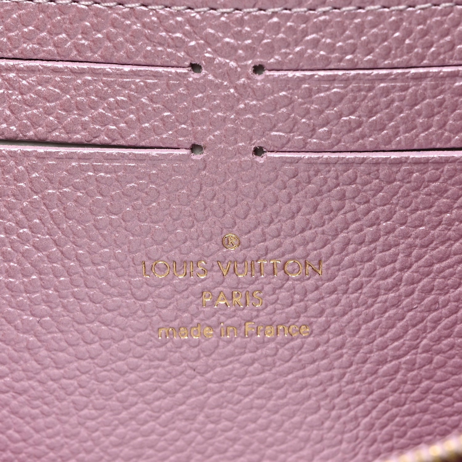 Louis Vuitton Metallic Empreinte Clemence Wallet Pearly Lilac 6 of 6