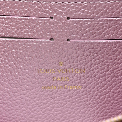 Louis Vuitton Metallic Empreinte Clemence Wallet Pearly Lilac 6 of 6