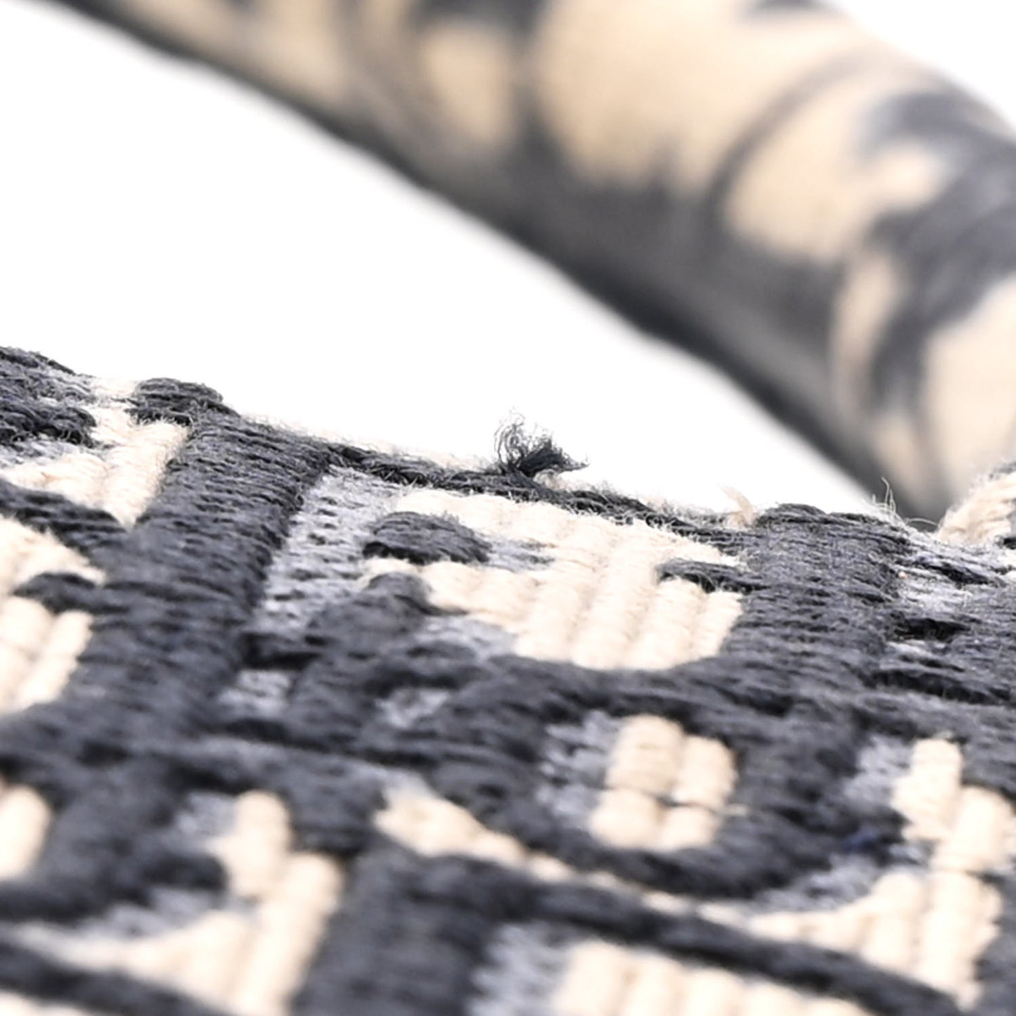 Oblique Large Book Tote Blue Multicolor