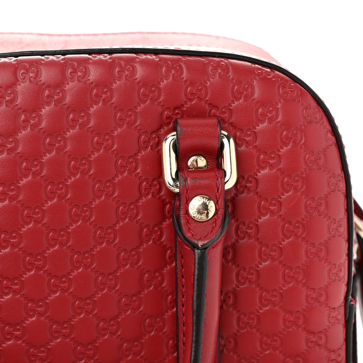 Gucci Microguccissima Small Crossbody Bag Rosso 12 of 12