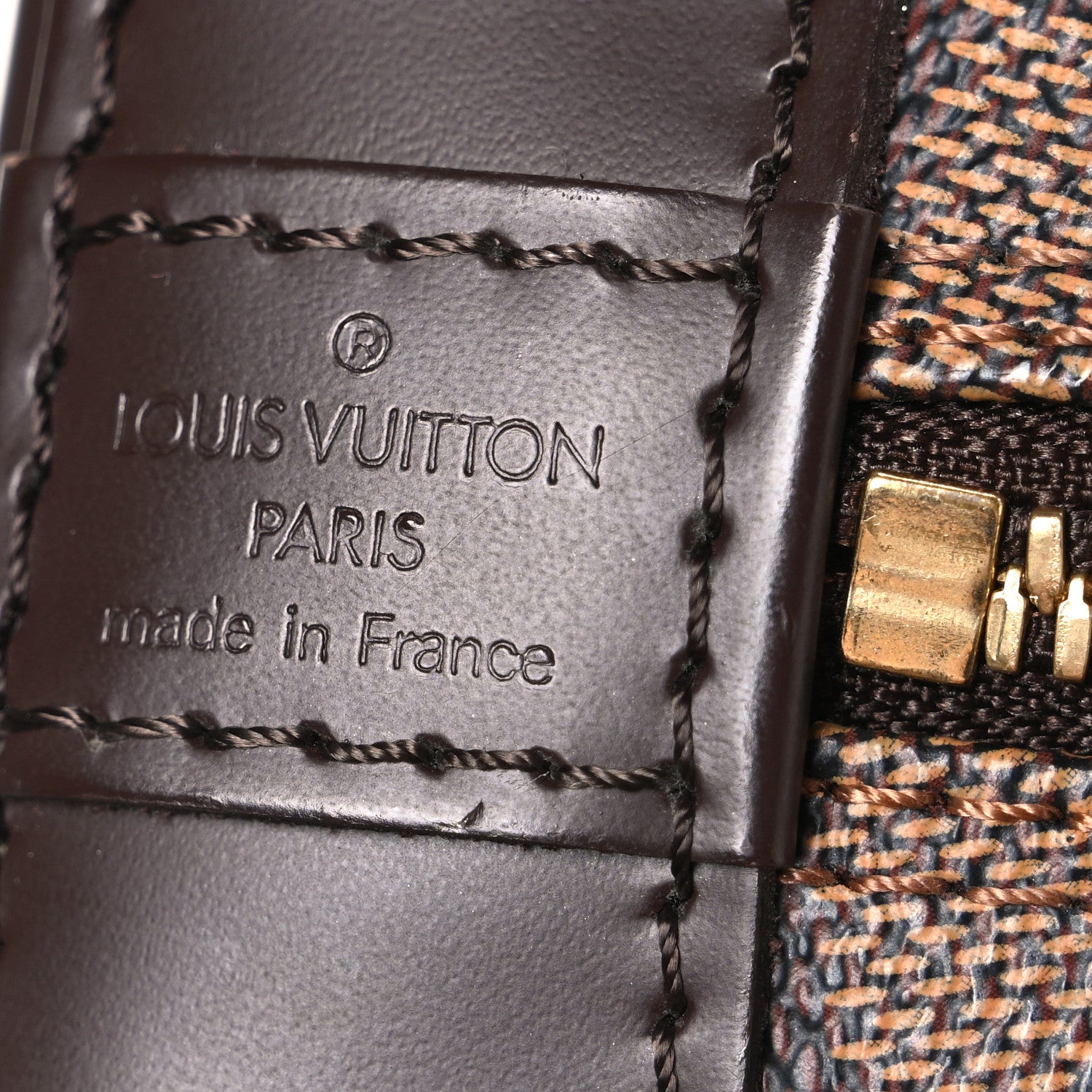 Louis Vuitton Damier Ebene Alma PM 5 of 11