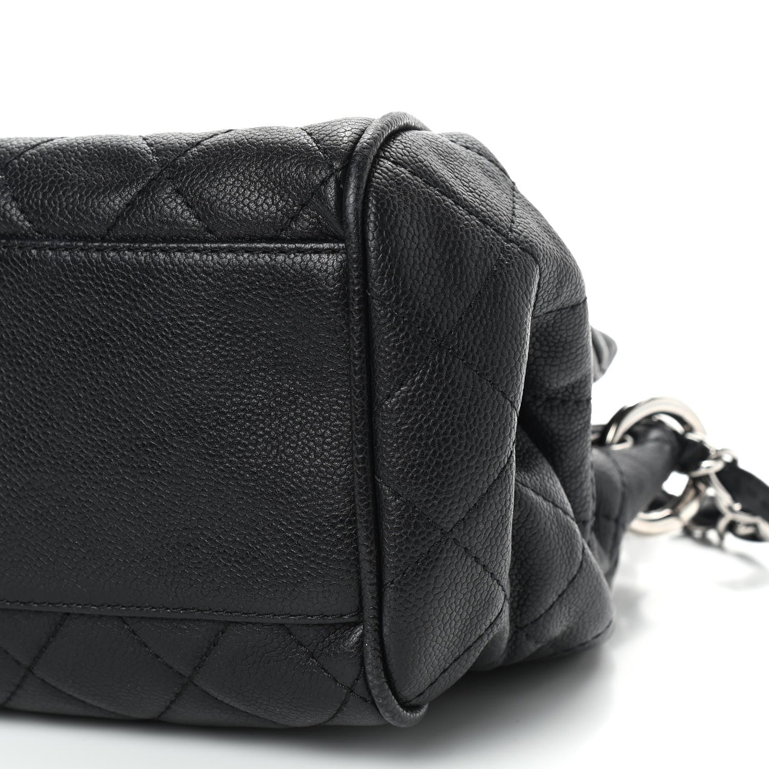 Chanel Caviar Quilted Timeless Accordion Flap Black 9 of 9