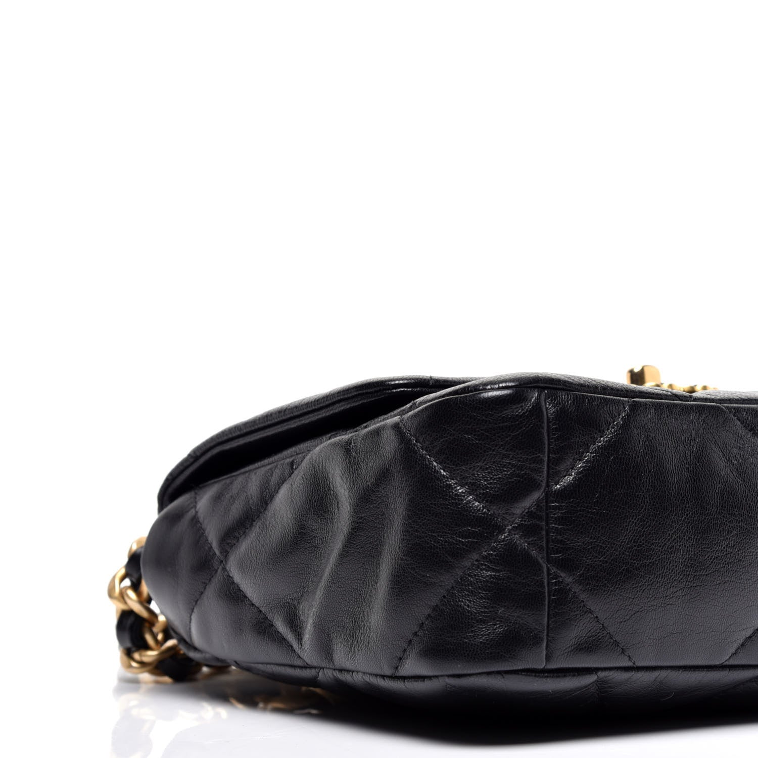 Chanel Lambskin Quilted Medium Chanel 19 Flap Black 8 of 9