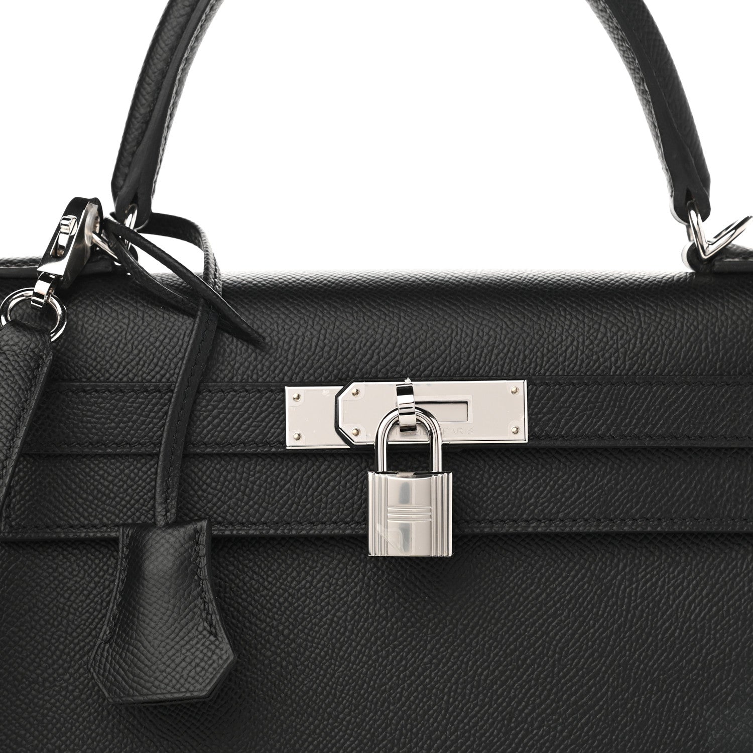 Hermes Epsom Kelly Sellier 28 Black 8 of 12