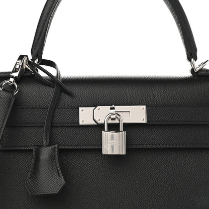 Hermes Epsom Kelly Sellier 28 Black 8 of 12