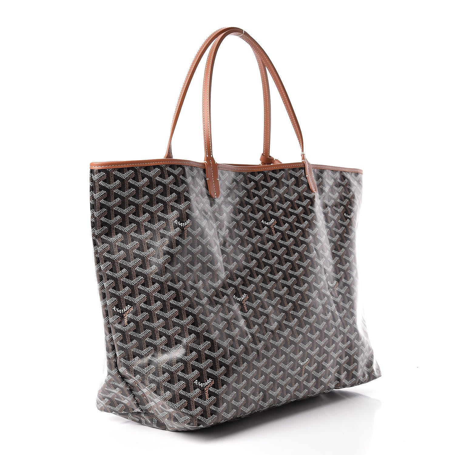 Goyard Goyardine Saint Louis GM Black Gold 4 of 11
