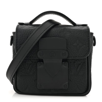 Louis Vuitton Taurillon Monogram Pico S Lock Ultra Black 1 of 10
