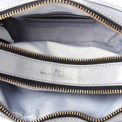 Marc Jacobs Natural Grain Calfskin Quilted The Softshot 21 Bag Grey 5 of 9