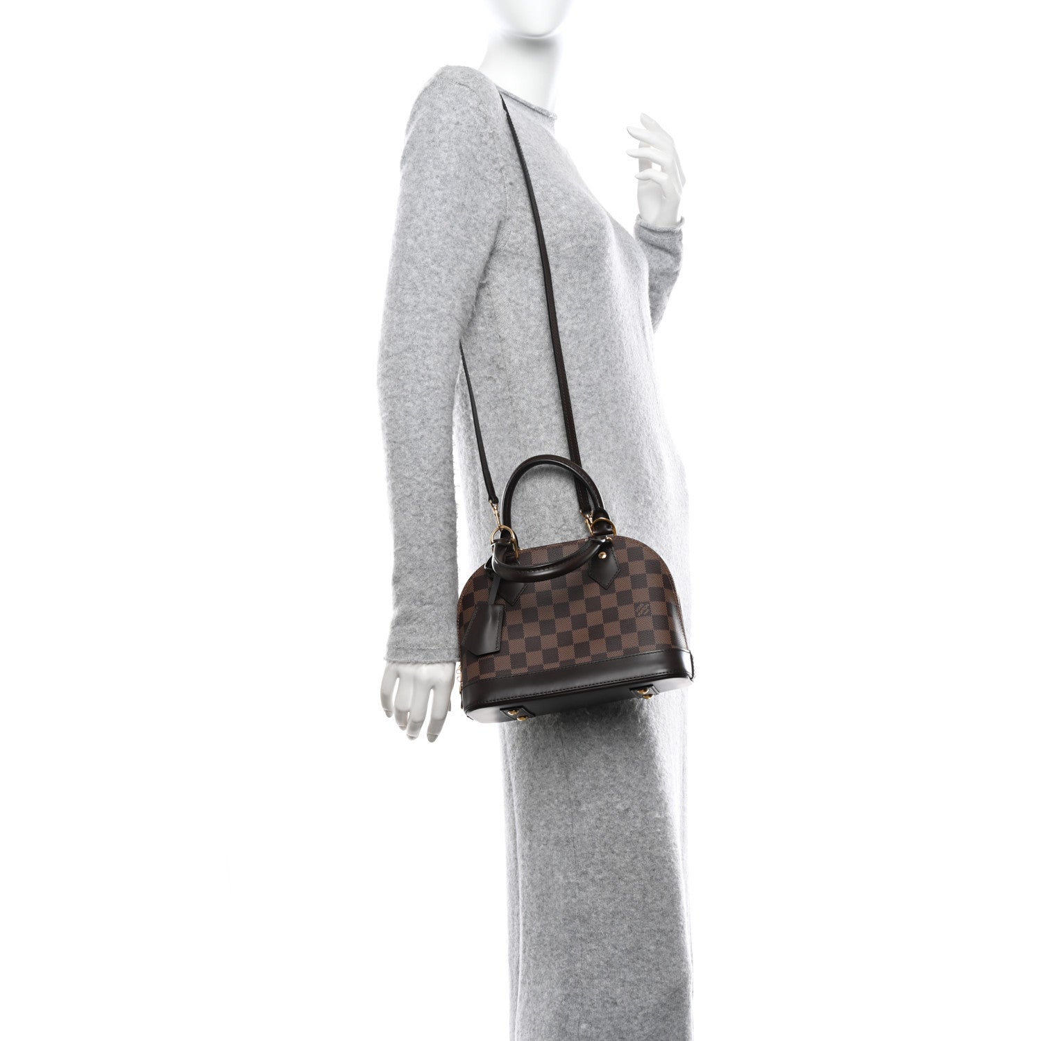 Louis Vuitton Damier Ebene Alma BB 2 of 8