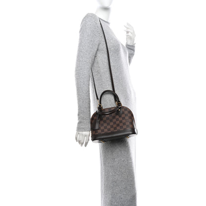 Louis Vuitton Damier Ebene Alma BB 2 of 8