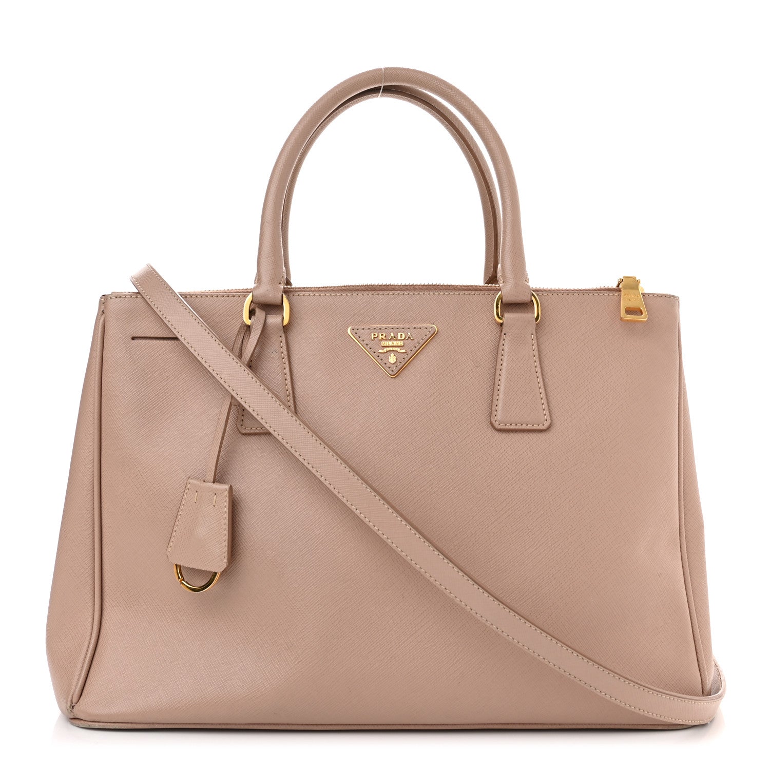 Prada Saffiano Medium Galleria Double Zip Tote Cammeo 1 of 19