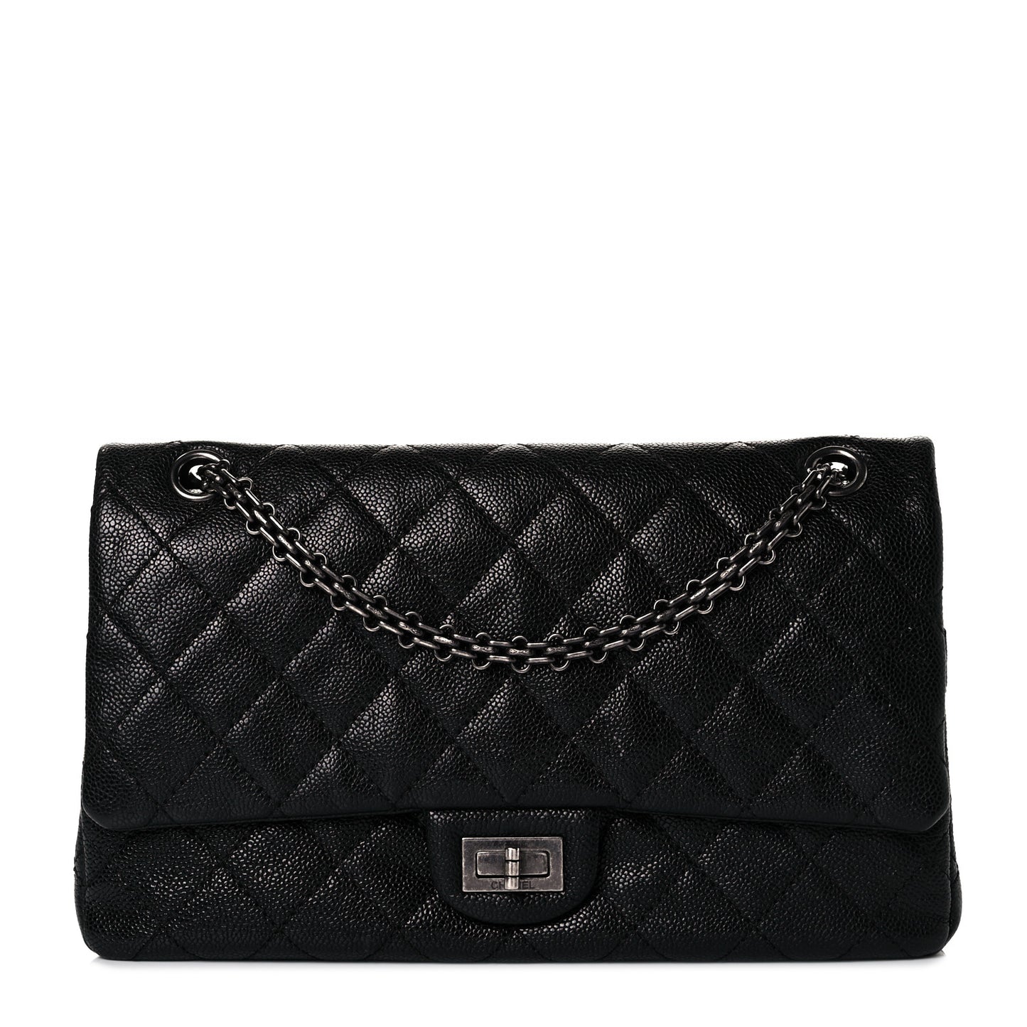 Caviar Quilted 2.55 Reissue 226 Flap Black