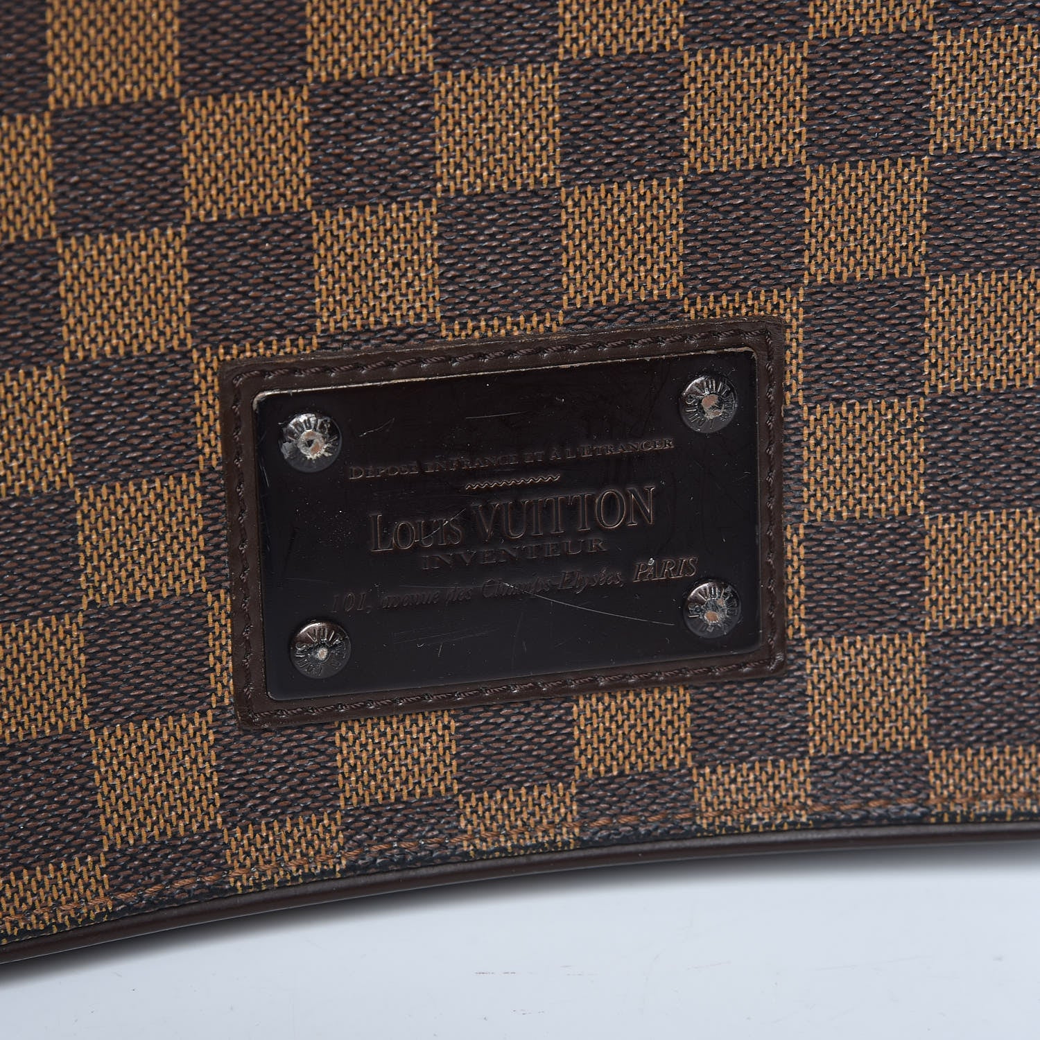 Louis Vuitton Damier Ebene Brooklyn PM 5 of 9