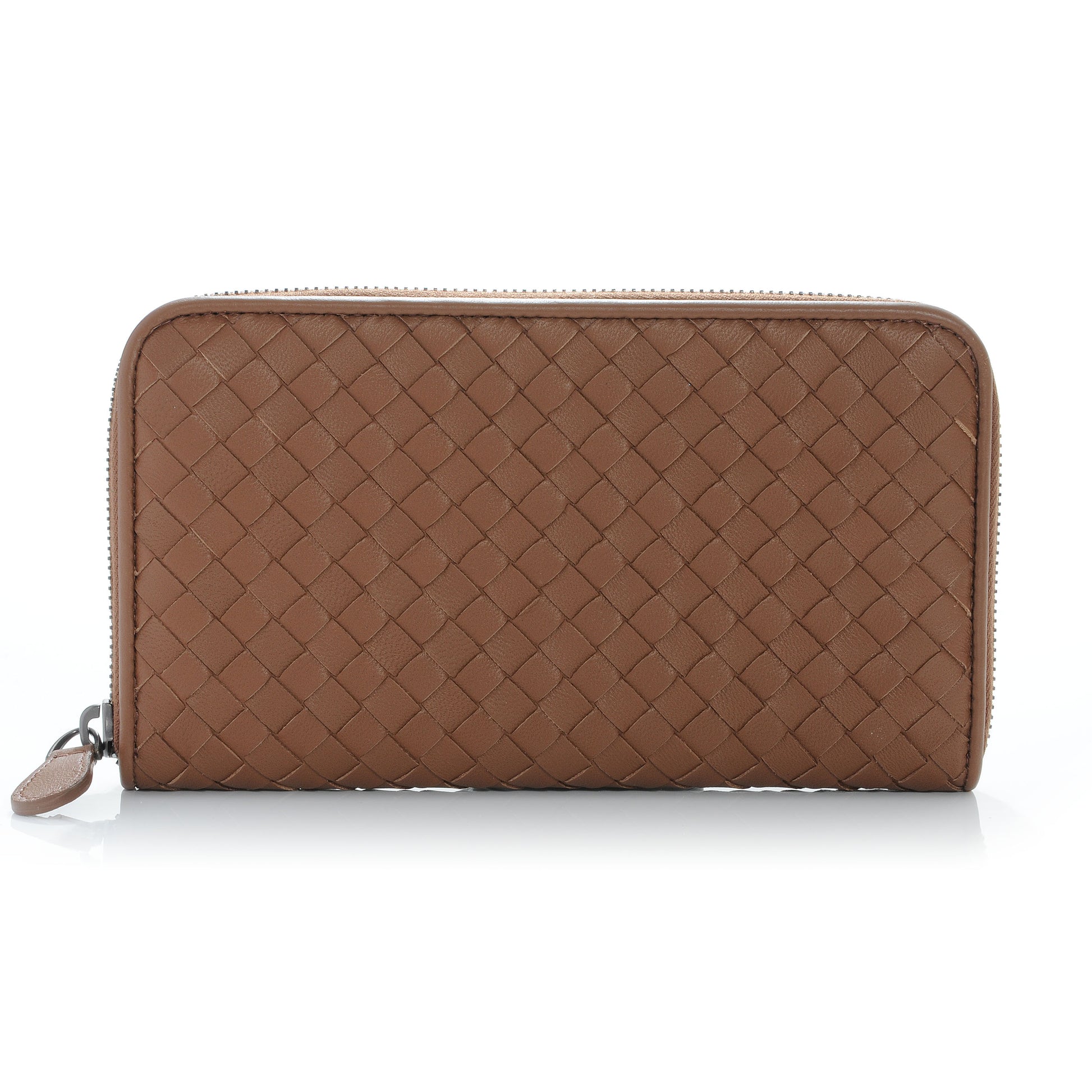 Bottega Veneta Nappa Intrecciato Zip Around Wallet Edoardo 1 of 7