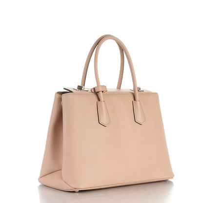 Prada Saffiano Cuir Twin Tote Cammeo 3 of 12