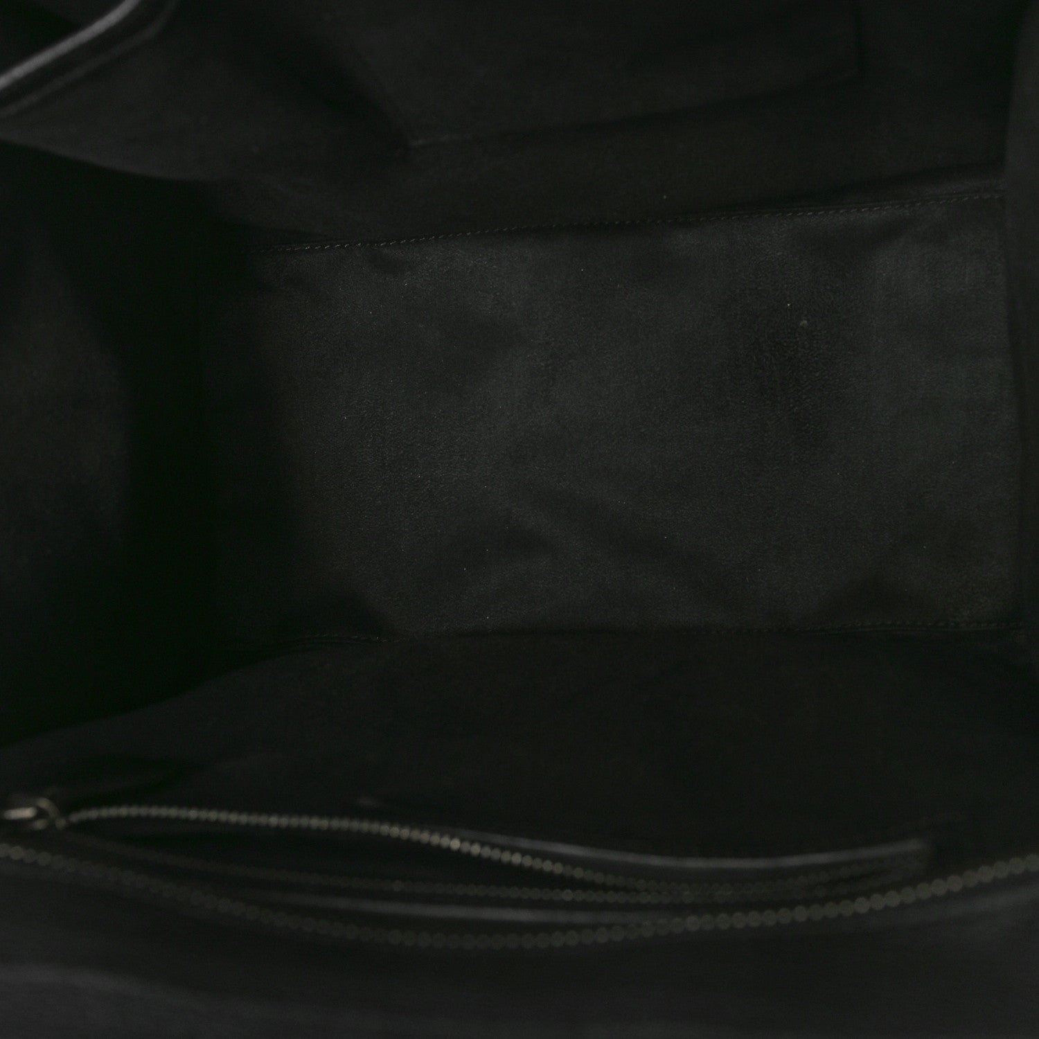 Celine Drummed Calfskin Mini Luggage Black 5 of 11