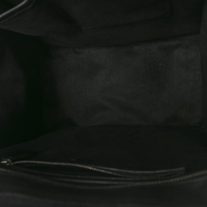 Celine Drummed Calfskin Mini Luggage Black 5 of 11