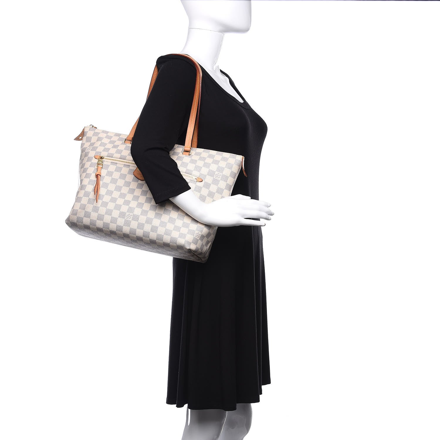 Louis Vuitton Damier Azur Iena MM 2 of 14