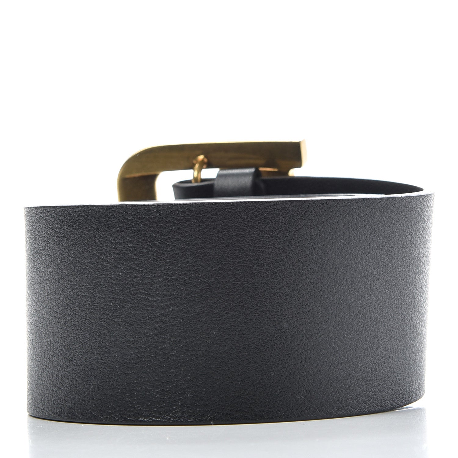 Christian Dior Calfskin Diorquake Belt 90 Black 2 of 7
