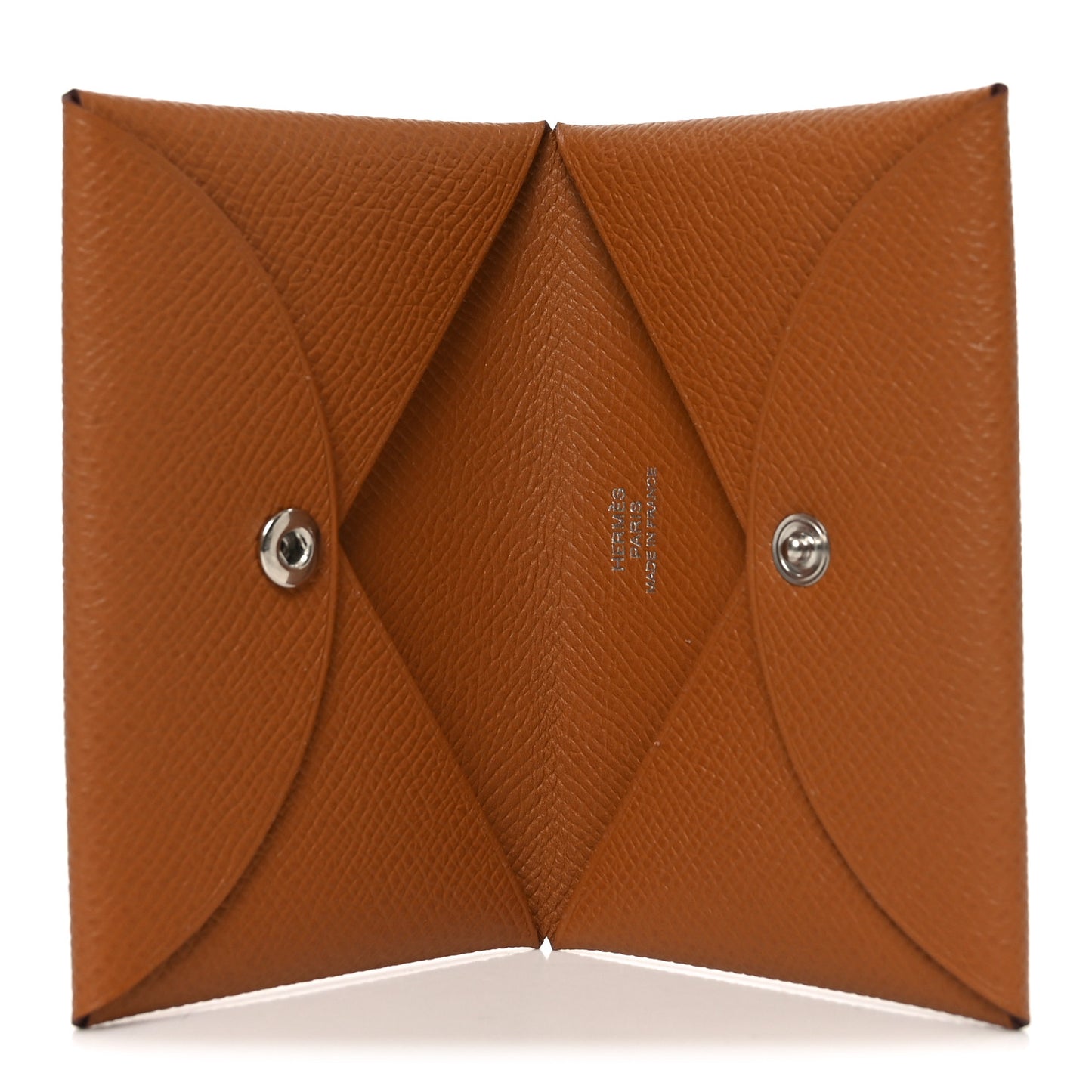 Epsom Calvi Card Case Gold