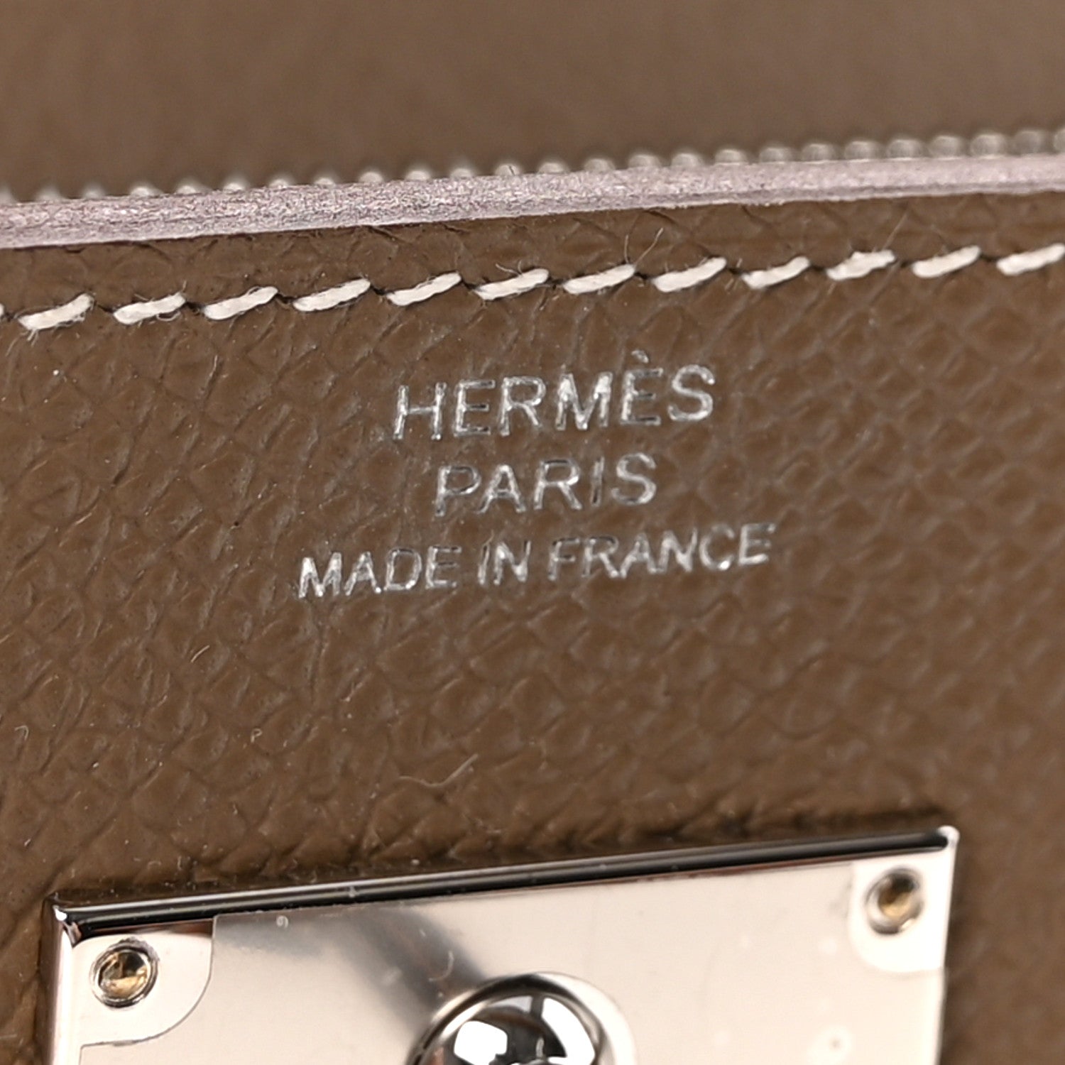 Hermes Epsom Kelly Wallet To Go Etoupe 6 of 11