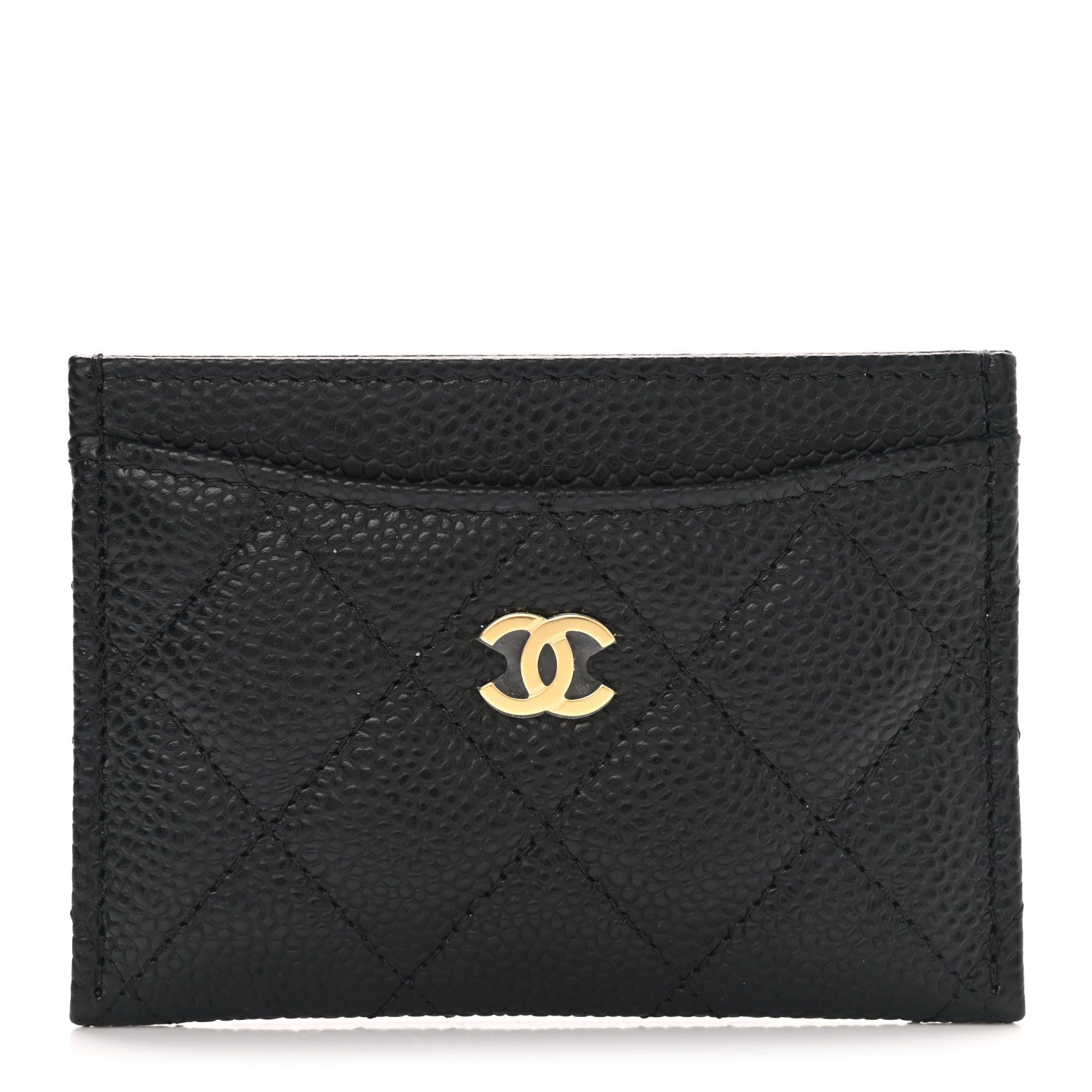 Chanel Caviar Quilted Card Holder Black 1 of 9