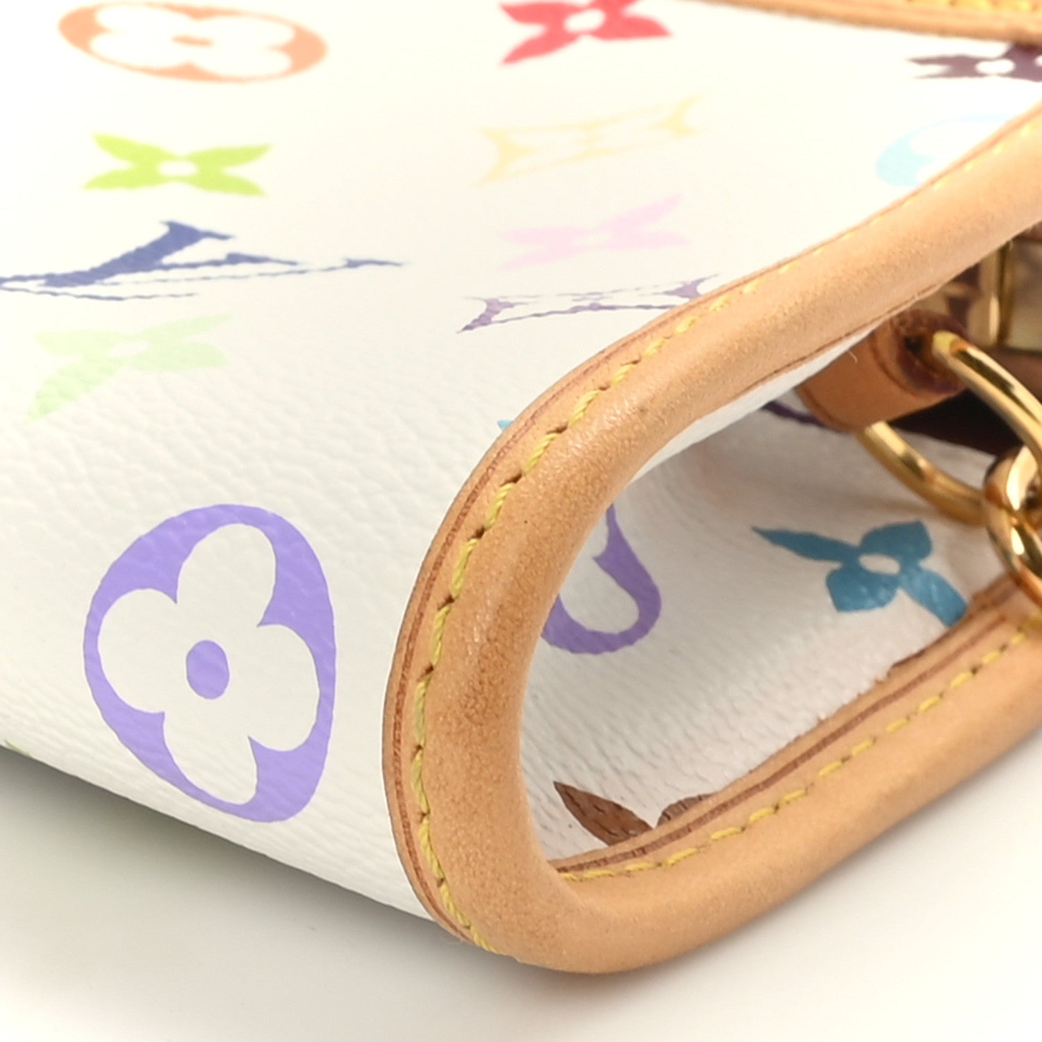 Louis Vuitton Monogram Multicolor Shirley White 7 of 8