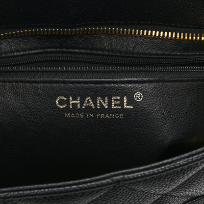 Chanel Caviar Quilted Medallion Tote Black 6 of 10