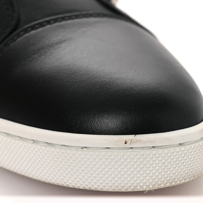 Christian Louboutin Calfskin Fique A Vontade Flat Sneakers 36 Black 11 of 13