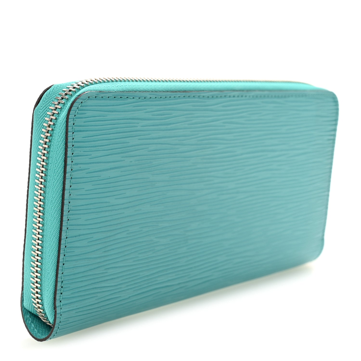 Louis Vuitton Epi Zippy Wallet Turquoise 3 of 8