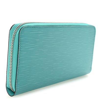 Louis Vuitton Epi Zippy Wallet Turquoise 3 of 8