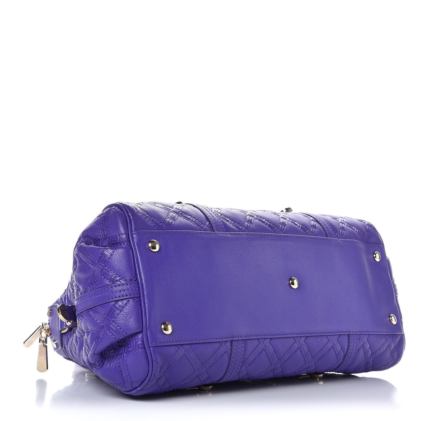 Calfskin Satchel Violet