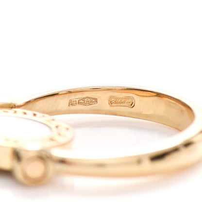Bulgari 18K Yellow Gold Mother of Pearl Black Onyx BVLGARI BVLGARI Ring 52 6 5 of 6