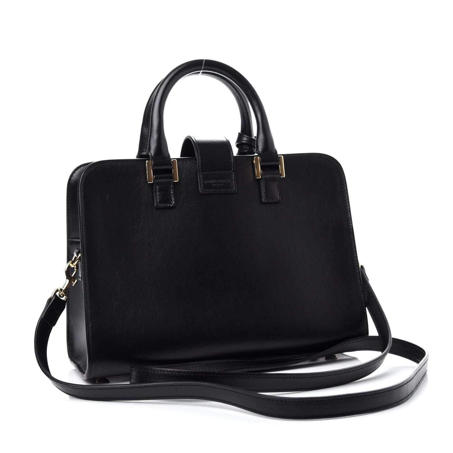 Calfskin Monogram Baby Cabas Black