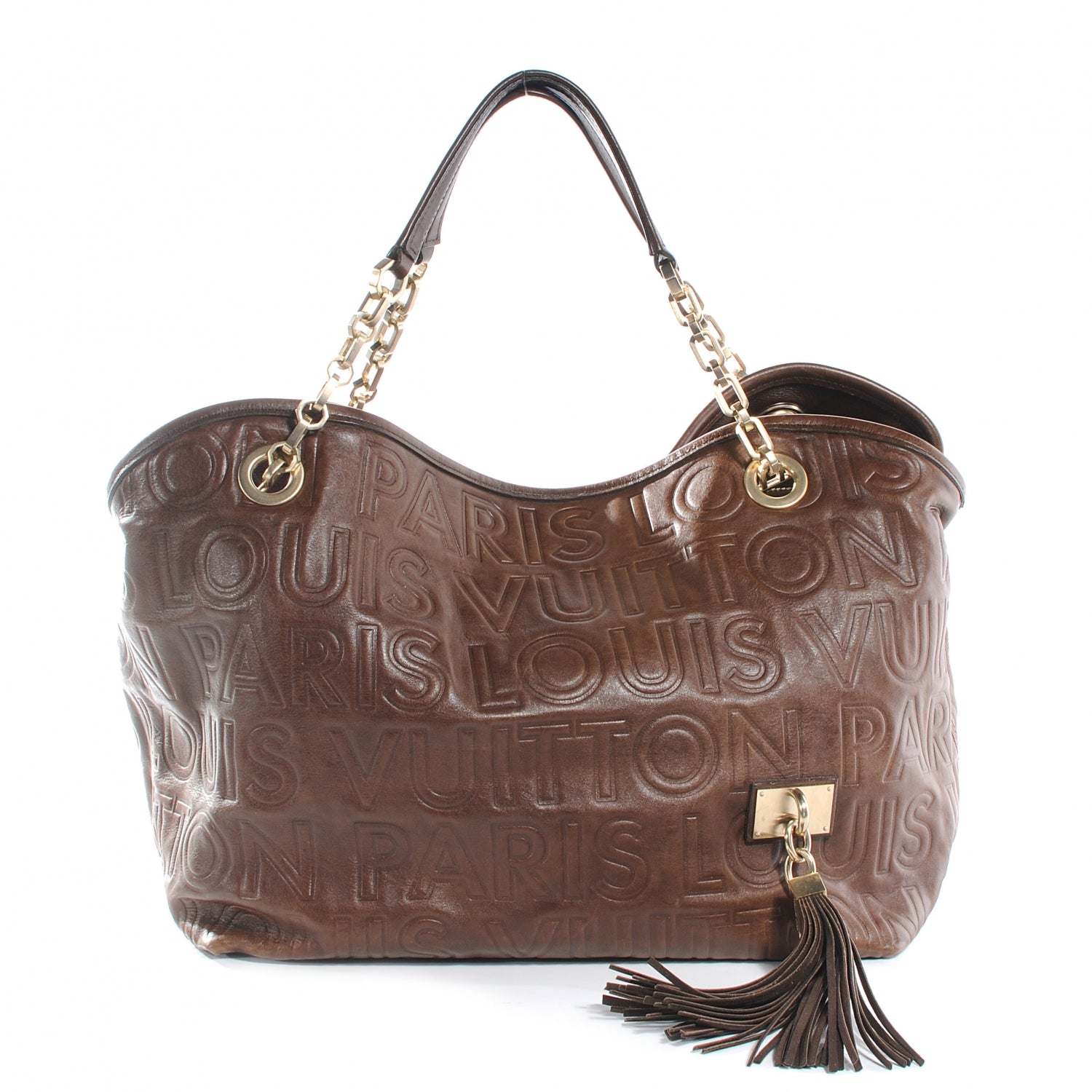 Louis Vuitton Monogram Paris Souple Whisper PM Chocolate 1 of 7