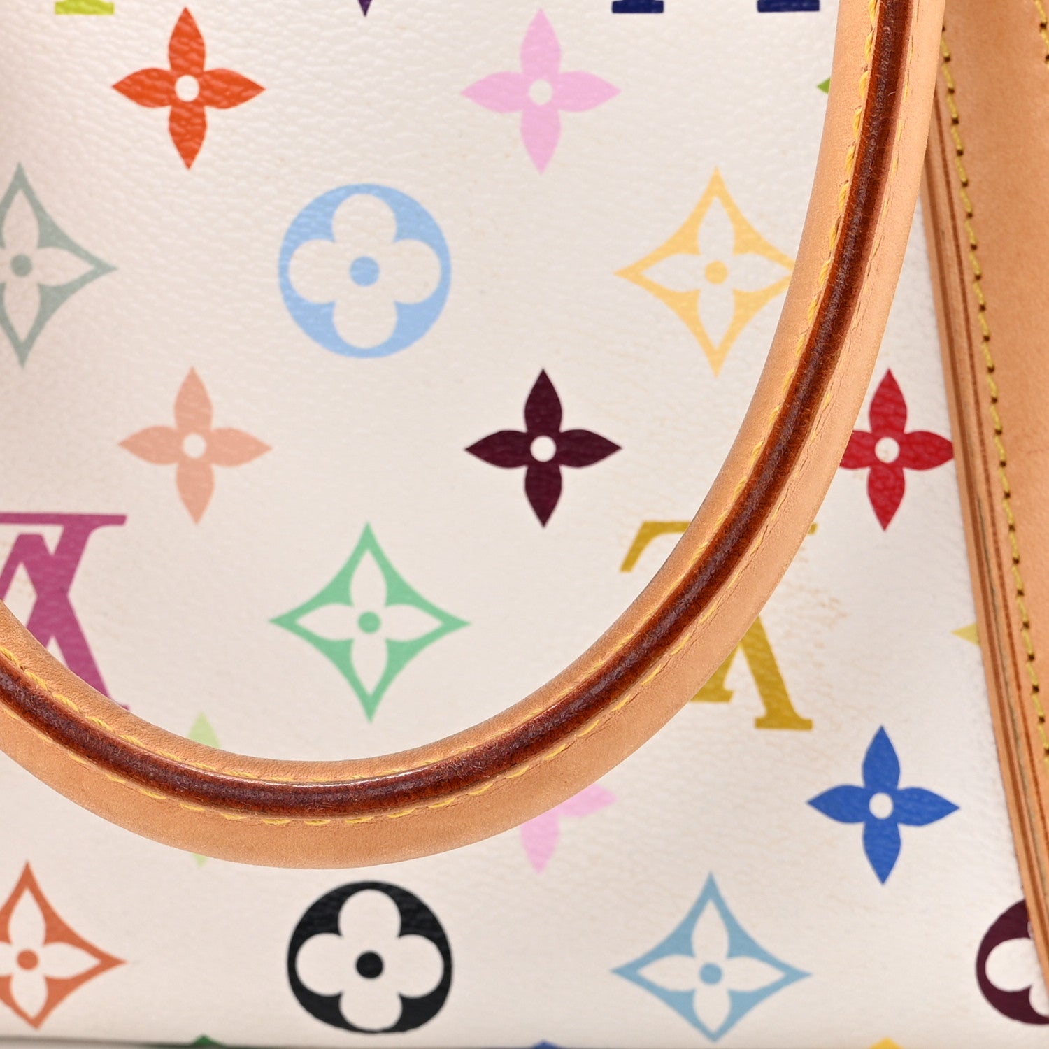 Louis Vuitton Monogram Multicolor Priscilla White 17 of 18