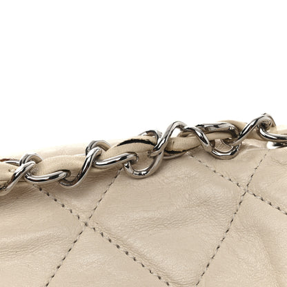 Chanel Lambskin East West Mademoiselle Flap Ivory 17 of 22