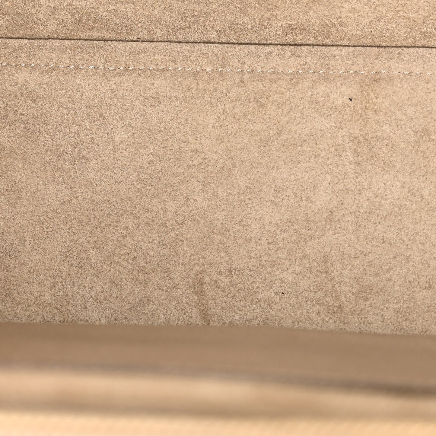 Grained Calfskin Micro Belt Bag Light Taupe