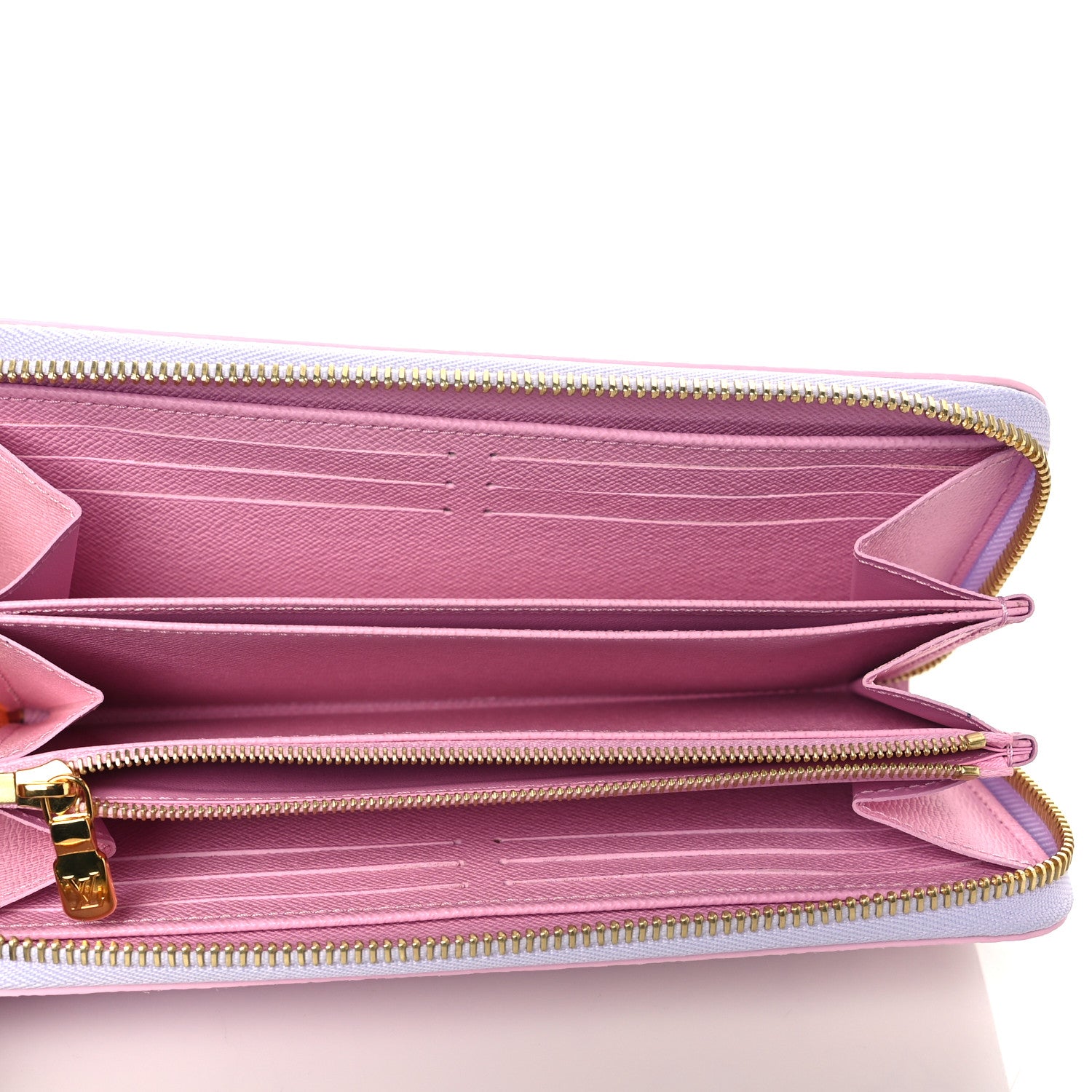Louis Vuitton Monogram Giant Spring In The City Zippy Wallet Sunrise Pastel 5 of 8