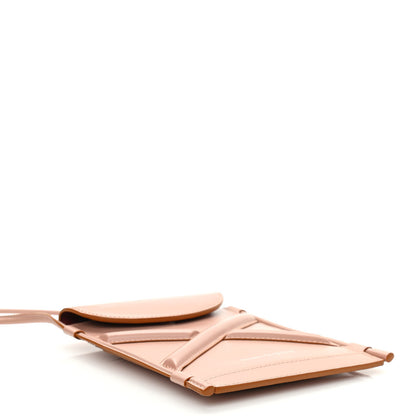 Alexander McQueen Calfskin The Curve Micro Crossbody Pouch Bag Pink 4 of 12