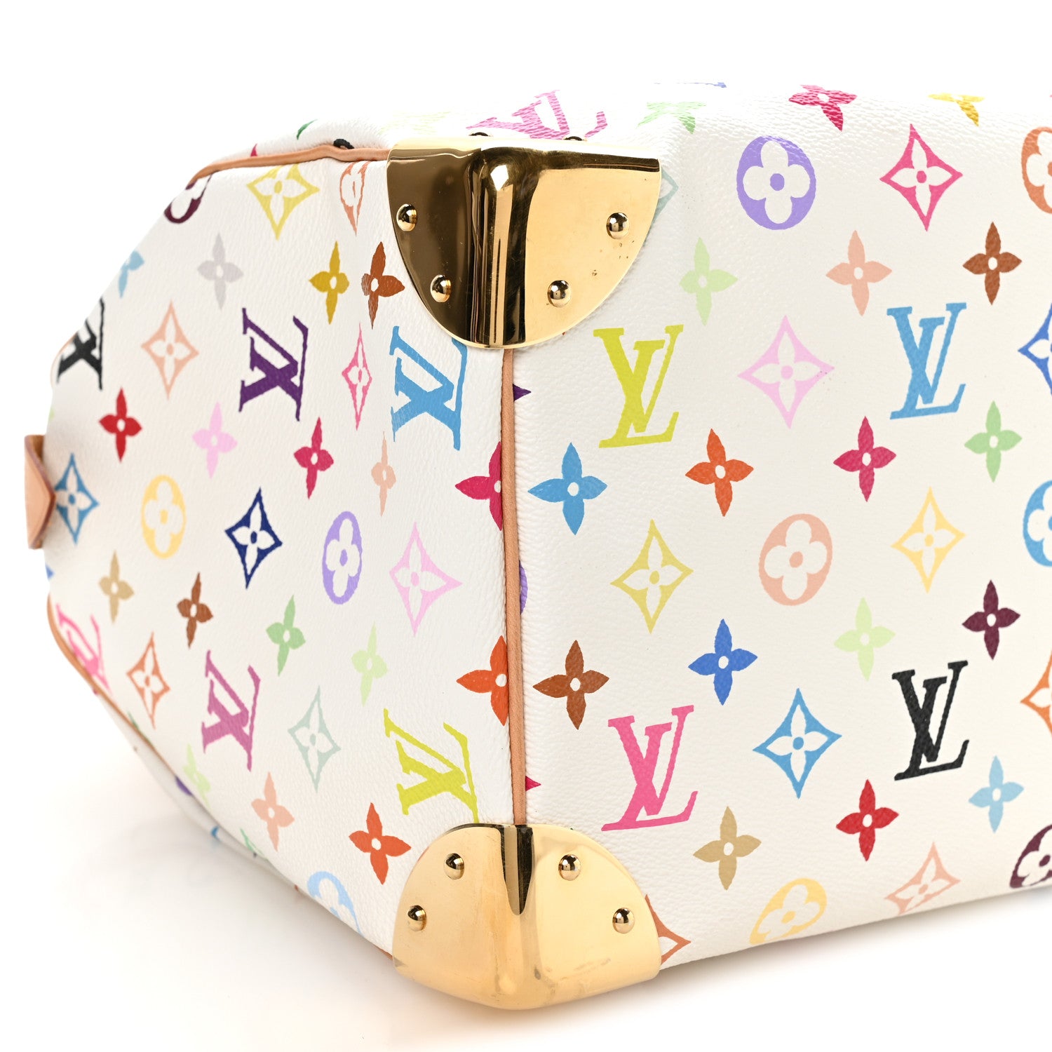 Louis Vuitton Monogram Multicolor Speedy 30 White 9 of 10