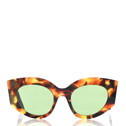 Gucci Acetate Oversized Rectangle Frame Web Sunglasses GG 0275/S Tortoiseshell 2 of 9