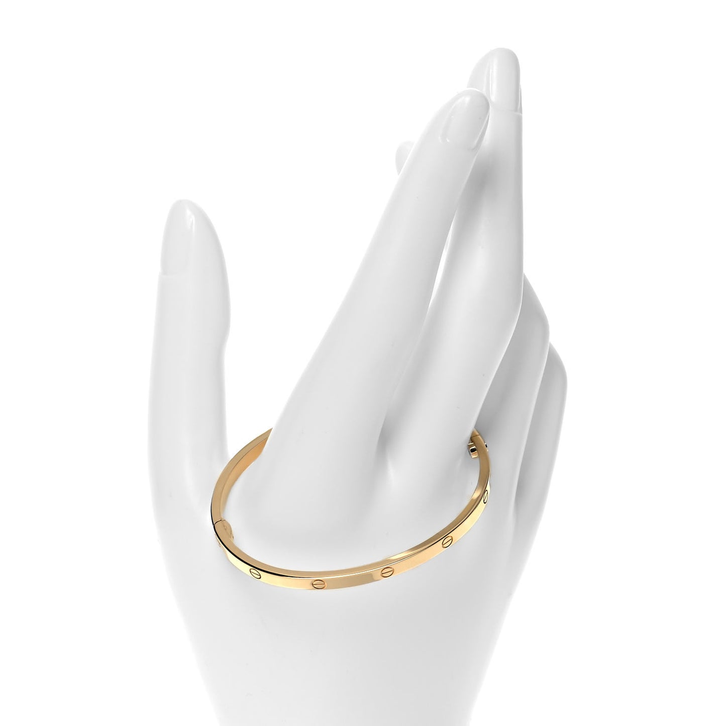 18K Yellow Gold Small LOVE Bracelet 16